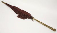 Lot 146 - A silk parasol