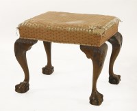 Lot 570 - A George III-style stool