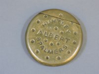 Lot 104 - A Huntley & Palmers Albert novelty biscuit vesta