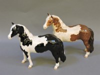 Lot 283 - A Beswick skewbald horse