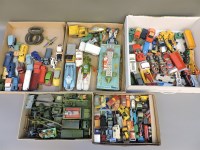 Lot 432 - A collection of Dinky die cast toys