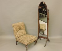 Lot 604 - A Victorian nursing chair