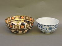 Lot 337 - A Royal Crown Derby Imari pattern bowl