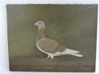 Lot 528 - E H Windred
'AGNES' - PORTRAIT OF A RACING PIGEON
Signed and dated 1945