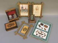 Lot 117 - Seven Tunbridge ware items