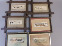 Lot 252 - Six framed stevengraphs