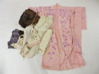 Lot 453 - A 1920s pink kimono