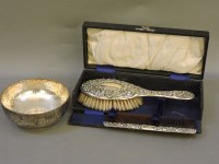 Lot 200 - A silver bowl