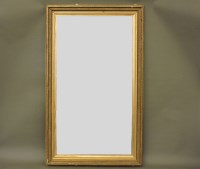 Lot 596 - A large gilt framed wall mirror