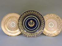 Lot 336 - A Sèvres plate