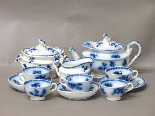 Lot 230 - A child's 'opaque granite china' part teaset