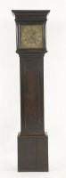 Lot 403 - A George III thirty-hour fruitwood longcase clock