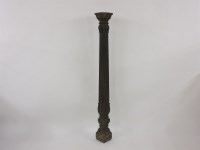 Lot 651 - An Anglo-Indian carved column