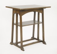 Lot 81 - An Arts and Crafts oak table