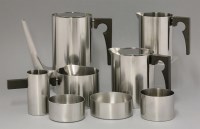 Lot 567 - A Stelton stainless steel coffee set