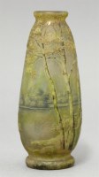 Lot 48 - A Daum cameo glass vase