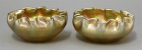 Lot 50 - A pair of Tiffany favrile glass bowls