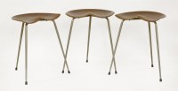 Lot 534 - A set of three stools