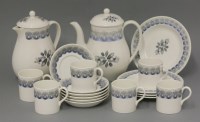 Lot 132 - A Wedgwood 'Persephone' part coffee service