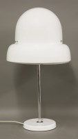 Lot 580 - A Bergboms B-125 perspex and chrome table light