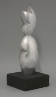 Lot 555 - Donald Wells (b.1929)
'Message to Arp' aluminium