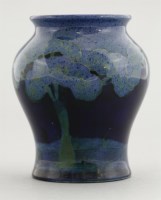 Lot 31 - A Moorcroft 'Moonlit Blue' vase