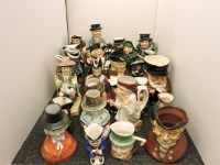 Lot 467 - A collection of character and Toby jugs