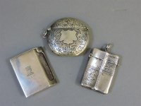 Lot 151 - Three silver vestas