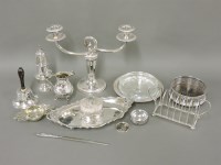 Lot 135 - Miscellaneous silver