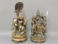 Lot 428 - Two carvings