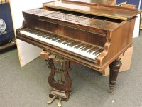 Lot 741 - An Erard Paris rosewood cased baby grand piano