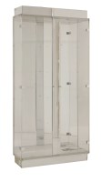 Lot 569 - A lucite display cabinet