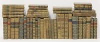 Lot 125 - FINE BINDING:
Forty-three volumes.  Full and half leather  (43)