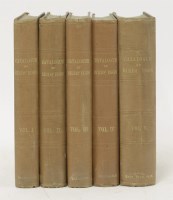 Lot 134 - Catalogue of the Collection of Birds’ Eggs in the British Museum:
Five volumes