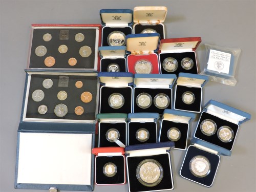 Lot 148 - Silver proof coins