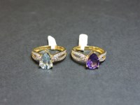 Lot 5 - An 18ct gold single stone aquamarine ring