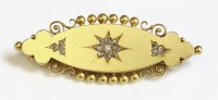 Lot 8 - A cased late Victorian diamond set brooch