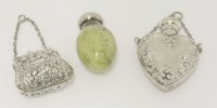 Lot 250 - A Victorian silver scent bottle
