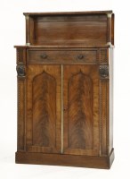 Lot 1633 - A Regency mahogany chiffonier