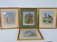 Lot 1343 - Eight coloured prints after Archibald Thorburn
