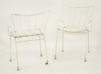 Lot 583 - A pair of 'Antelope' armchairs