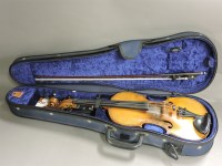 Lot 27 - A German 'Stradivarius' violin