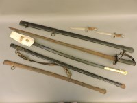 Lot 64 - A 19th century sword and scabbard