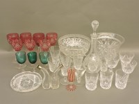 Lot 104 - A large quantity of assorted drinking glasses