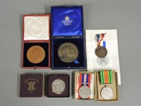 Lot 416 - Four commemorative medals