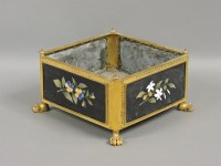 Lot 546 - A Victorian gilt bronze casket