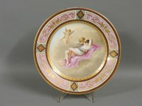 Lot 594 - A Vienna cabinet plate