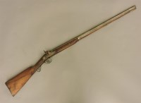 Lot 632 - A percussion gun