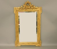 Lot 775A - A French style gilt frame mirror