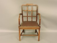 Lot 793 - A Georgian armchair